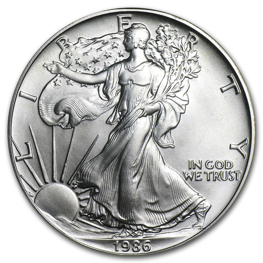 USA Eagle 1986 1 ounce silver
